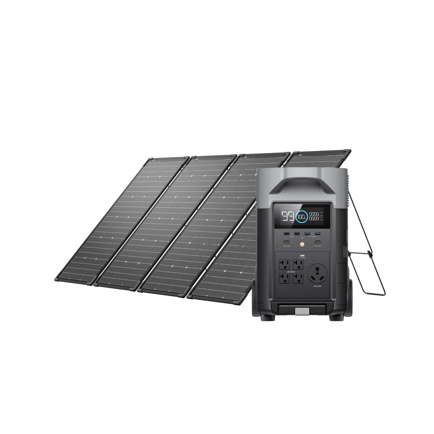 Panel solar modular bifacial EcoFlow de 125 W - Image 16